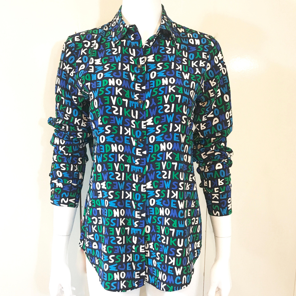 Wonder Long Sleeve Silk Top/Blouse